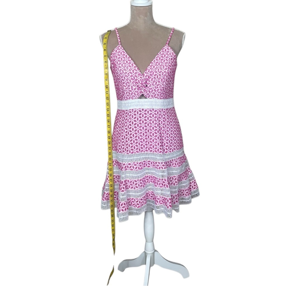 Bardot “Camille” Twist Front Eyelet Dress - Picture 7 of 11